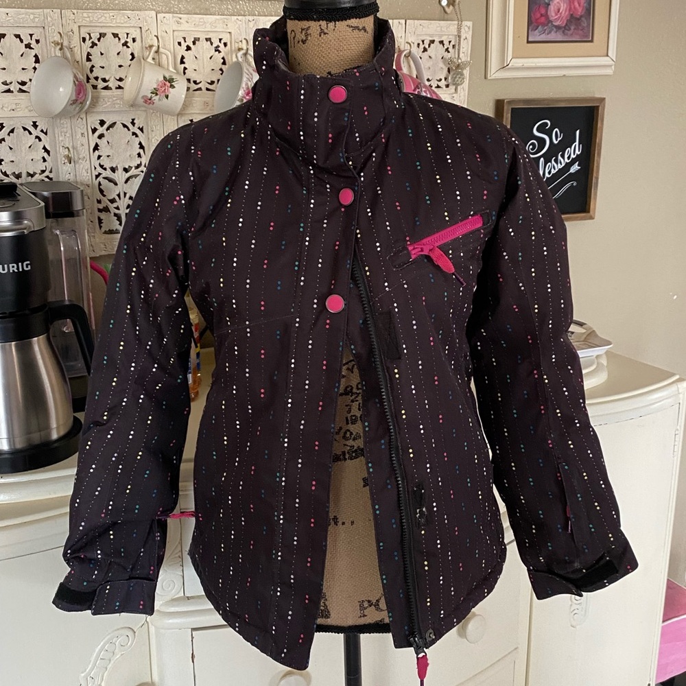Firefly Girls Insulated Jacket Size M 8-10
